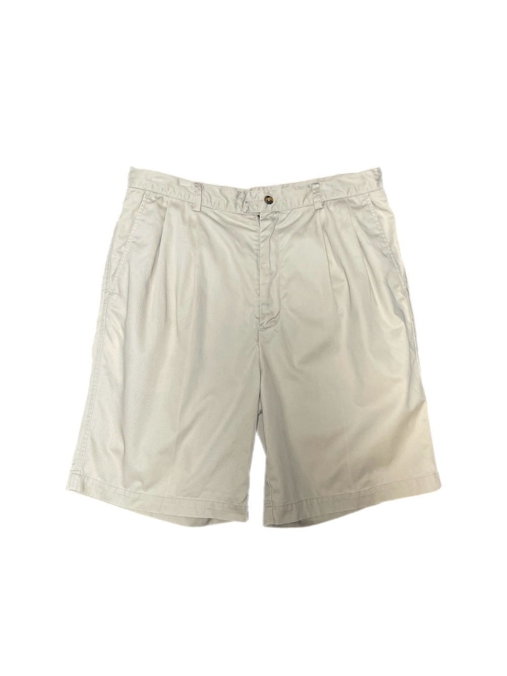 Vintage 90s Cutter & Buck 100% Cotton Pleated Khaki Shorts